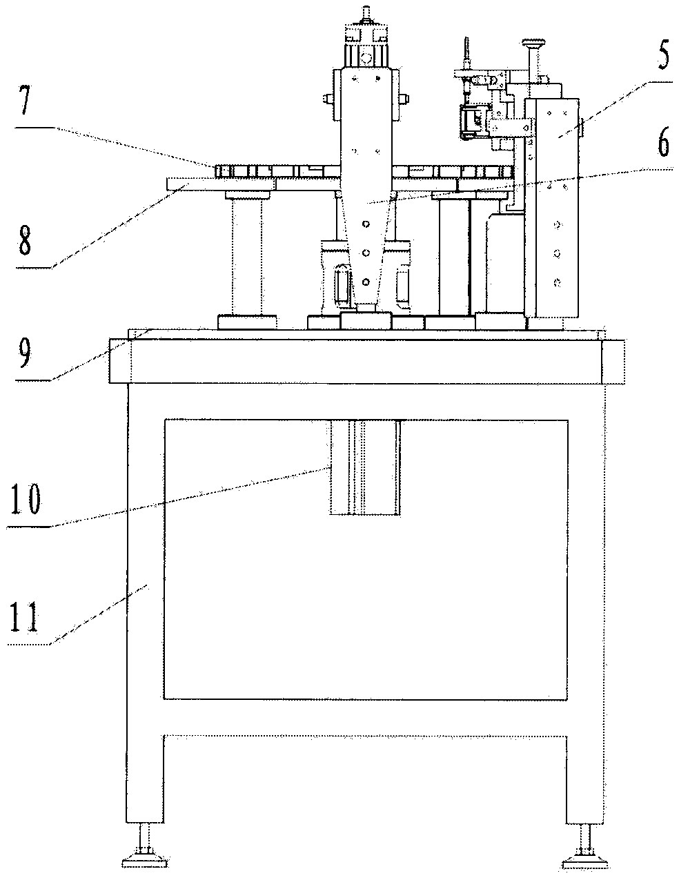 Automatic component detecting and grading machine