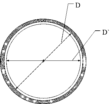 Welding method of metal pipe fitting