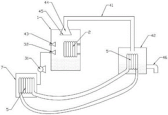 Novel strong brine desalting equipment and novel strong brine desalting process