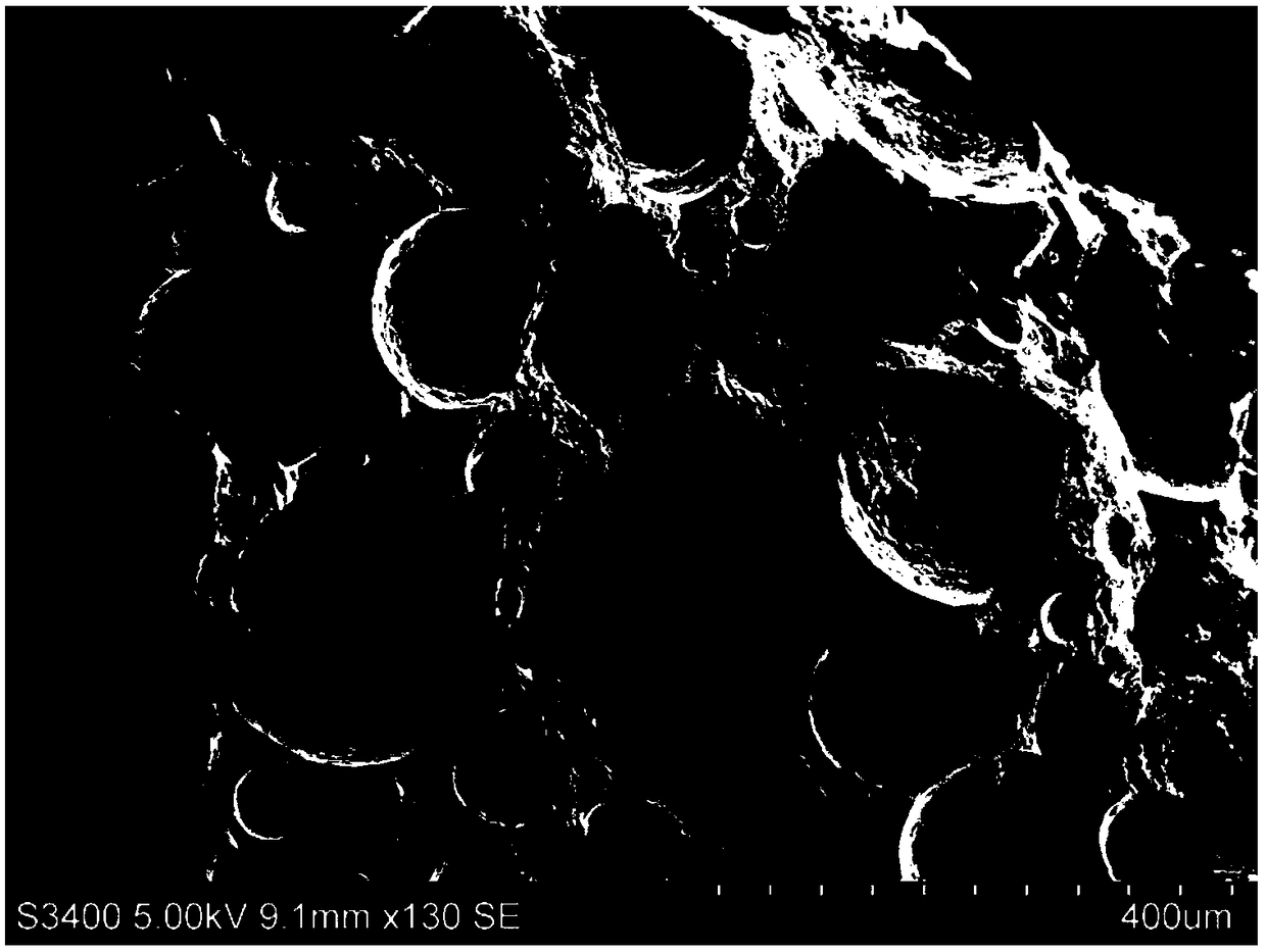 Lightweight porous thermal insulation material and preparation method thereof