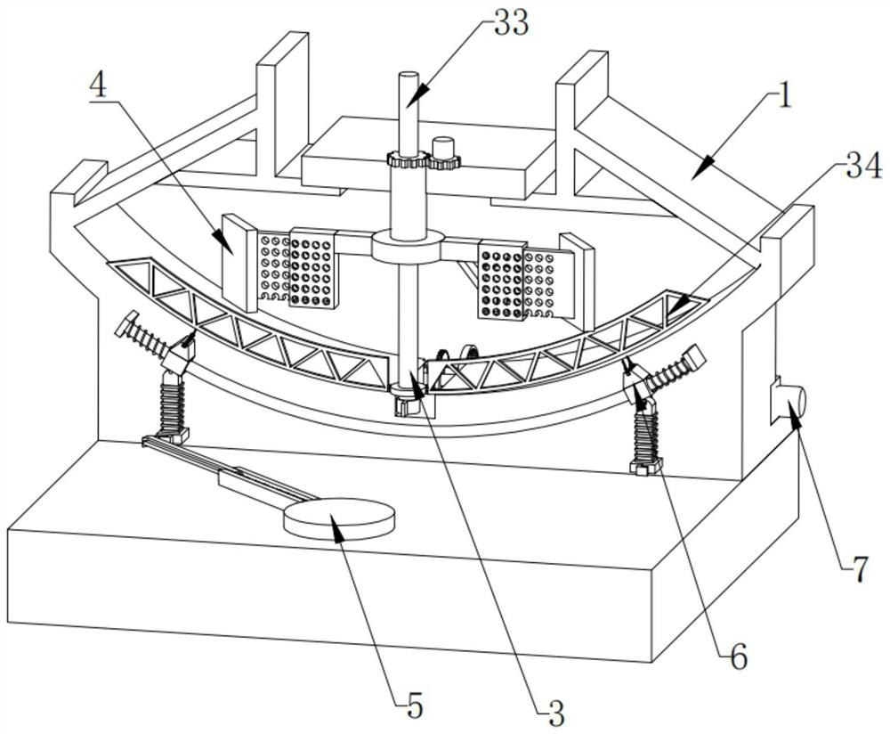 Stirring and sludge scraping system for mechanical acceleration clarification tank and use method of stirring and sludge scraping system