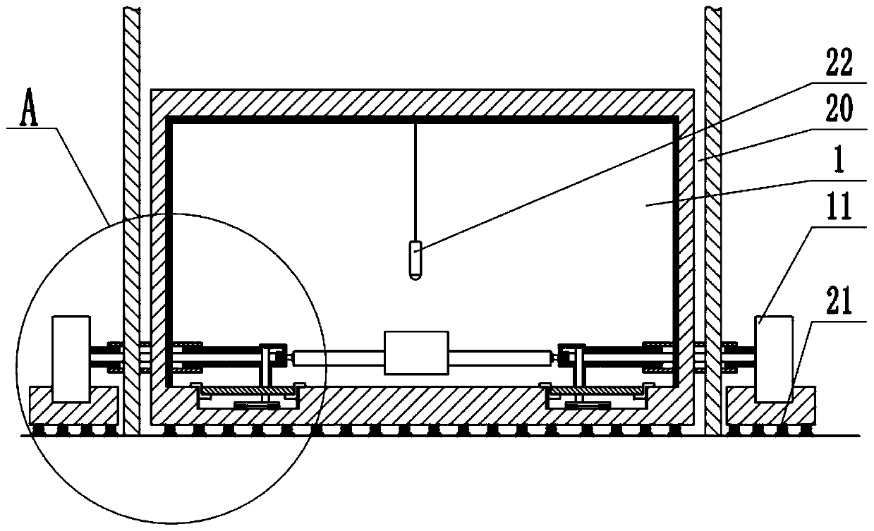 Bearing pedestal noise processing system for NVH test of pure electric vehicle electric drive system