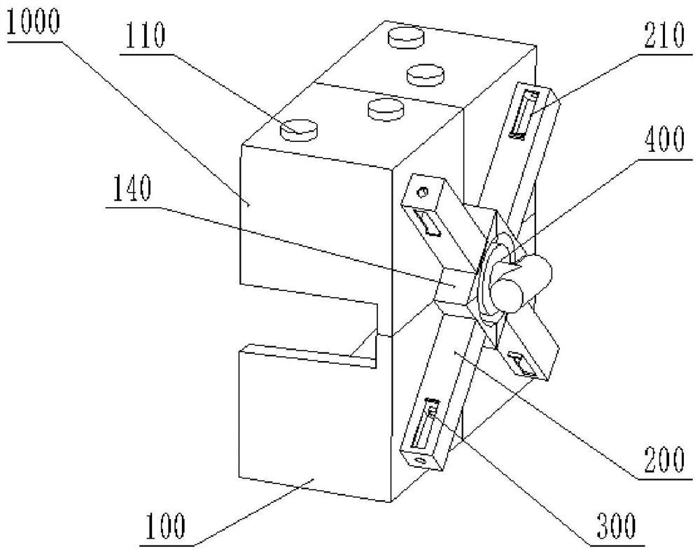 Solar wing multidirectional surrounding type fixing device