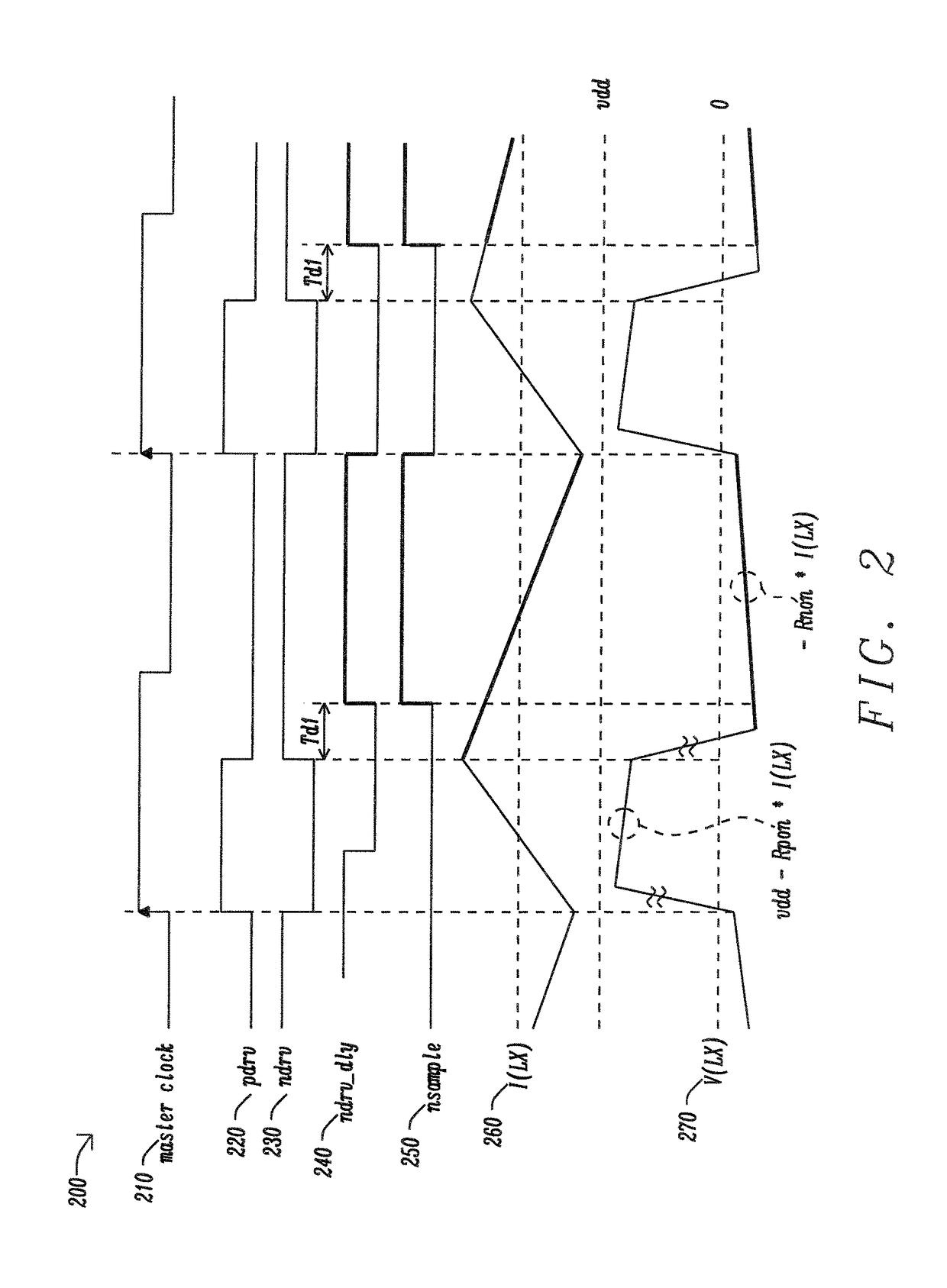 Output current monitor circuit for switching regulator