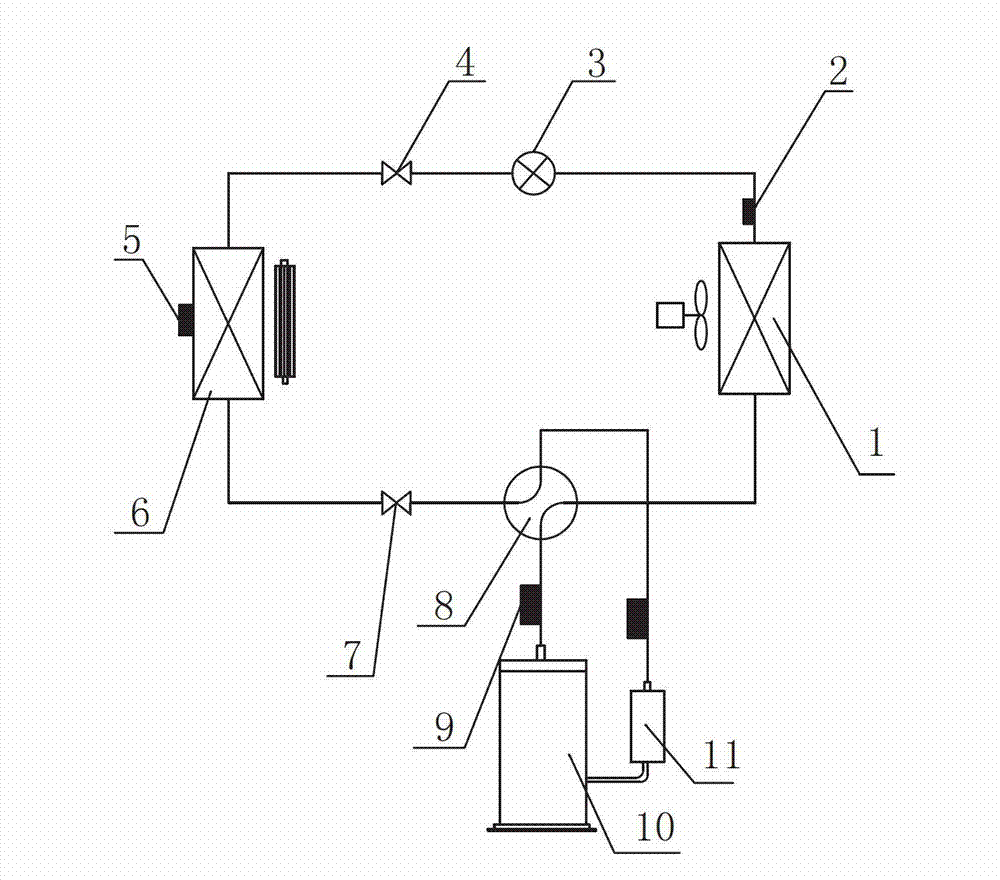 Air-conditioner refrigerant flow control method