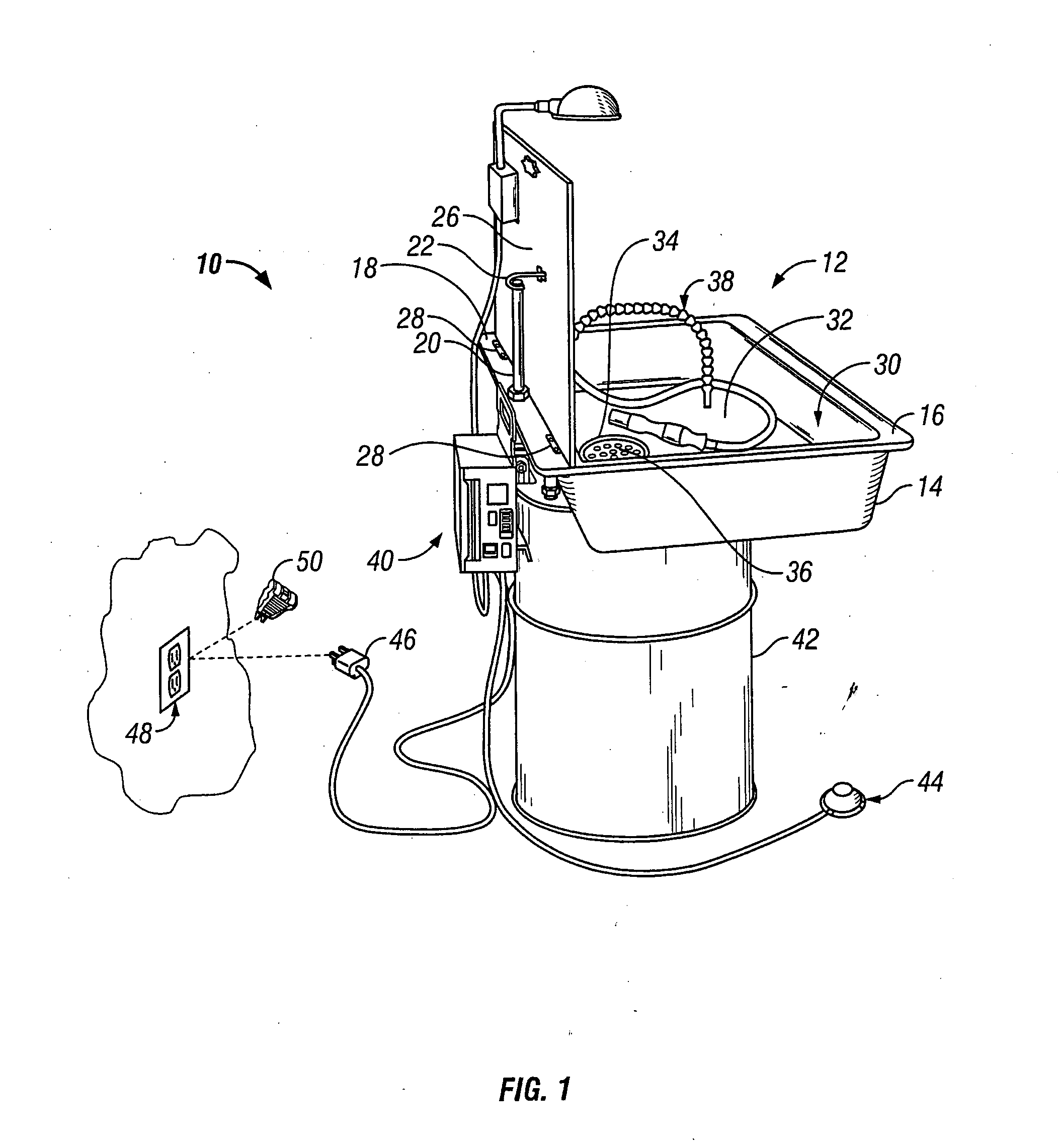 Parts washer with improved temperature & pump control