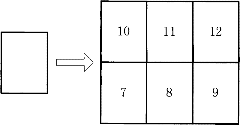 Optical stitching method of large area array optoelectronic devices