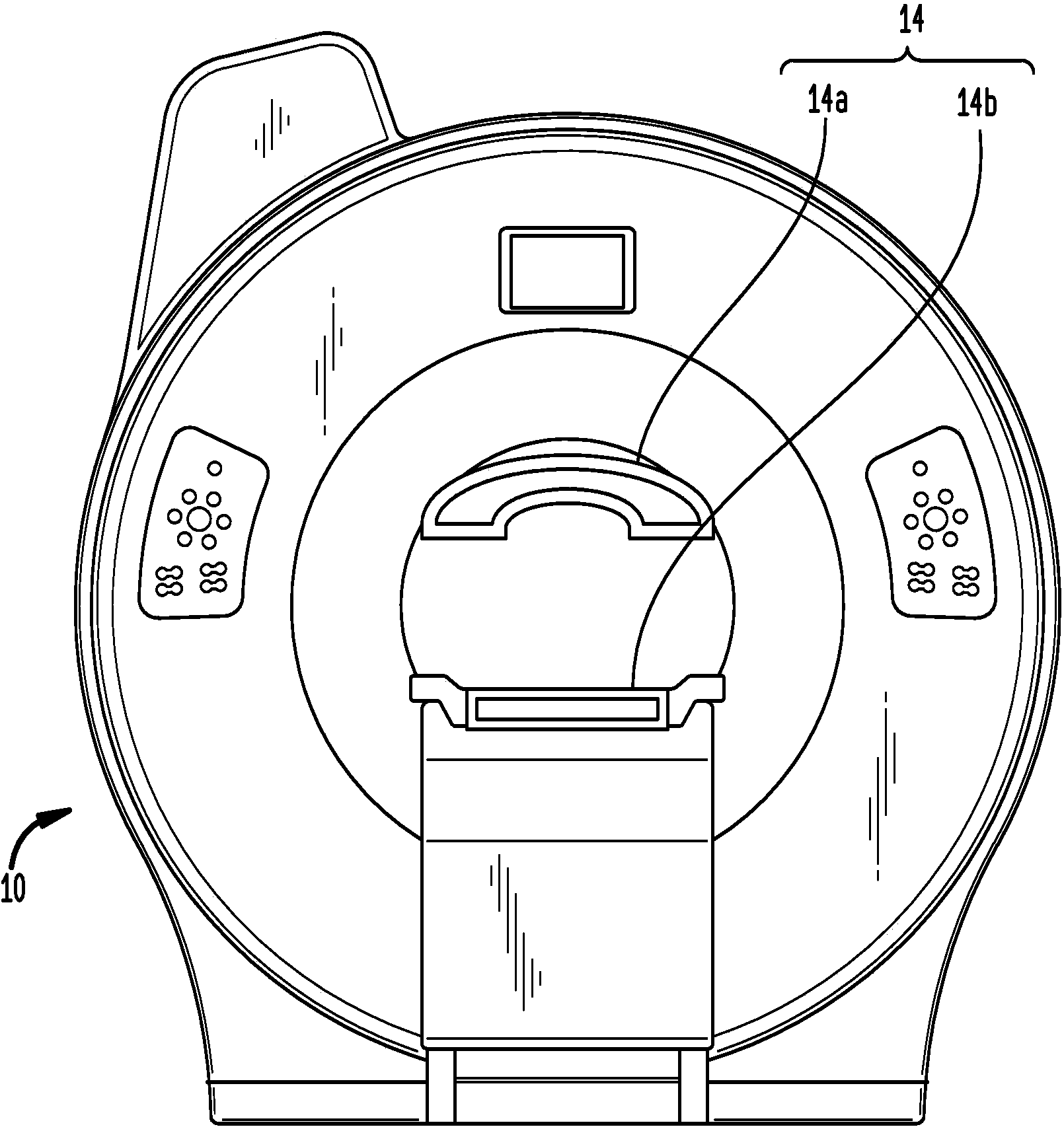 Cryogenically cooled whole-body rf coil array and mri system having same