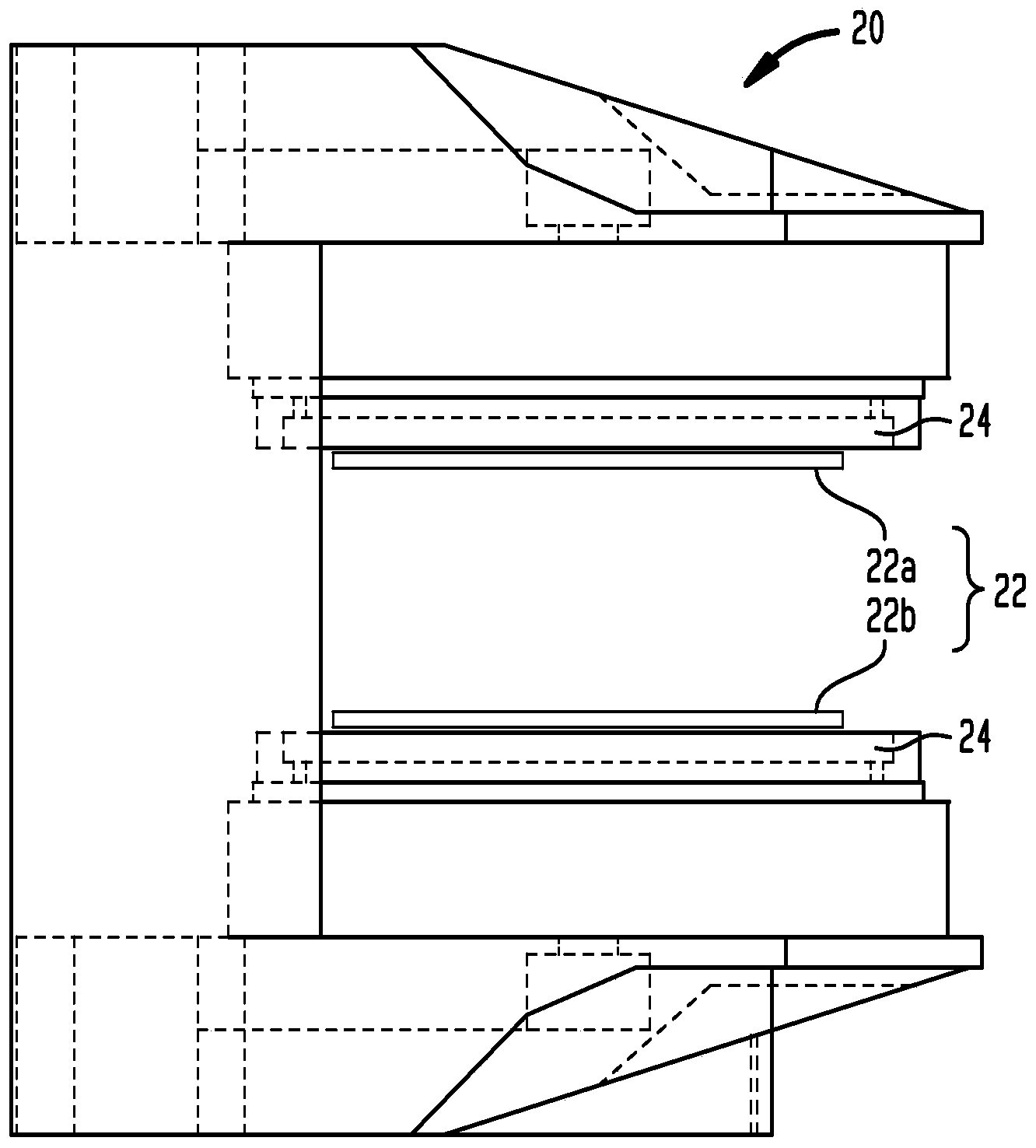 Cryogenically cooled whole-body rf coil array and mri system having same