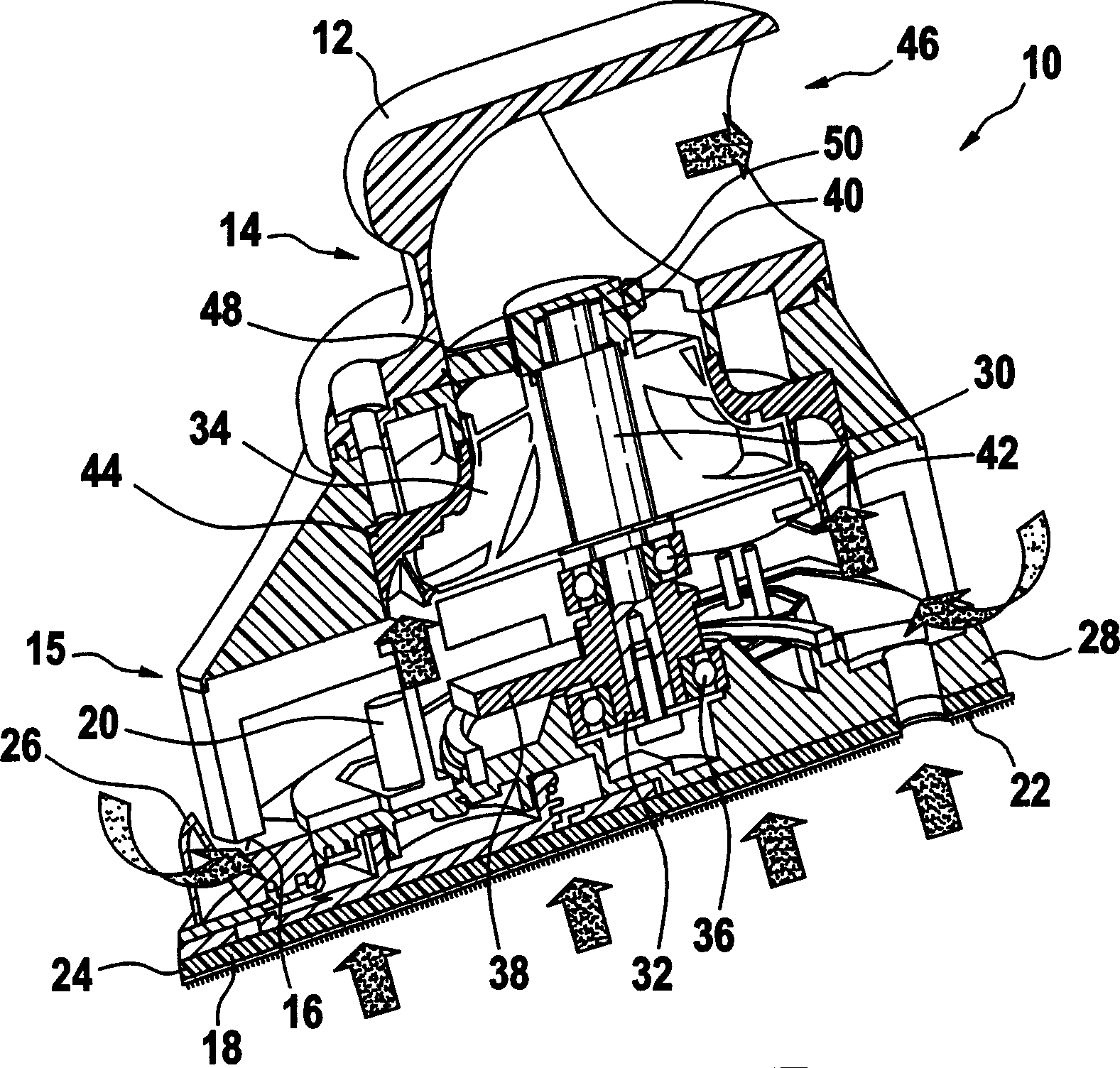 Drive unit for hand tool machine