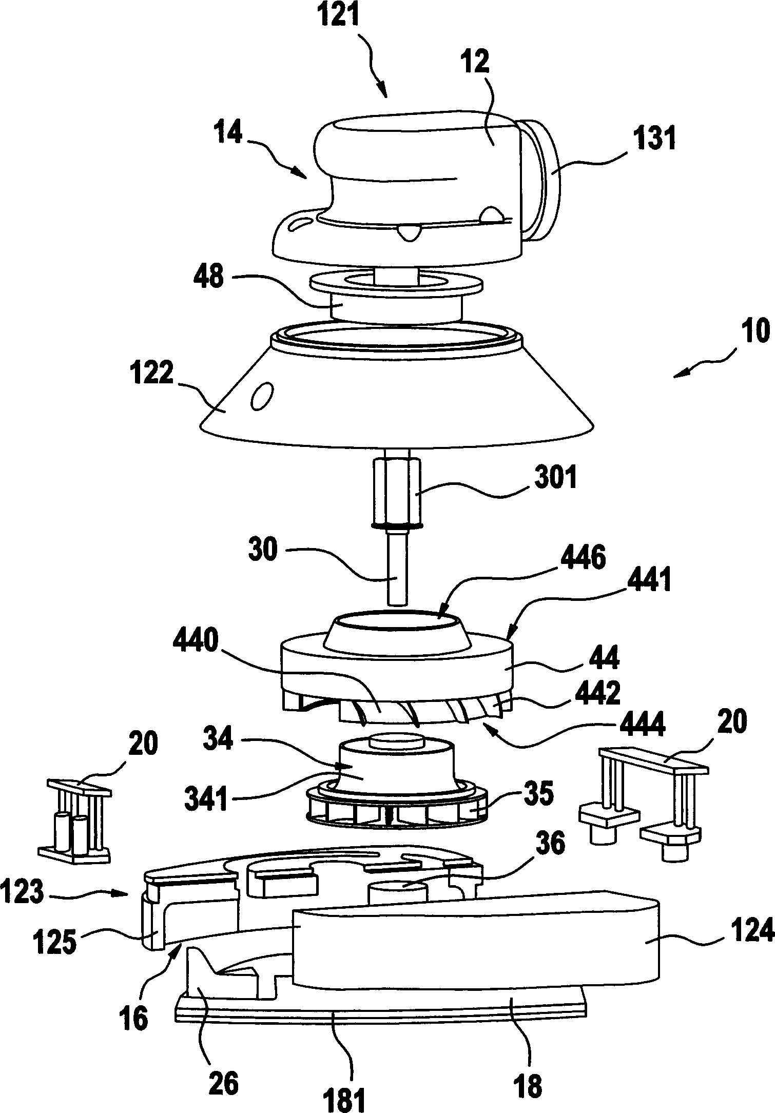 Drive unit for hand tool machine