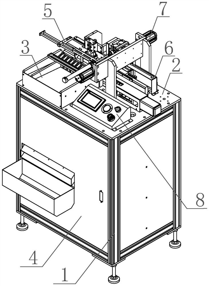 Intelligent assembly device for clamp spring and rotary shaft