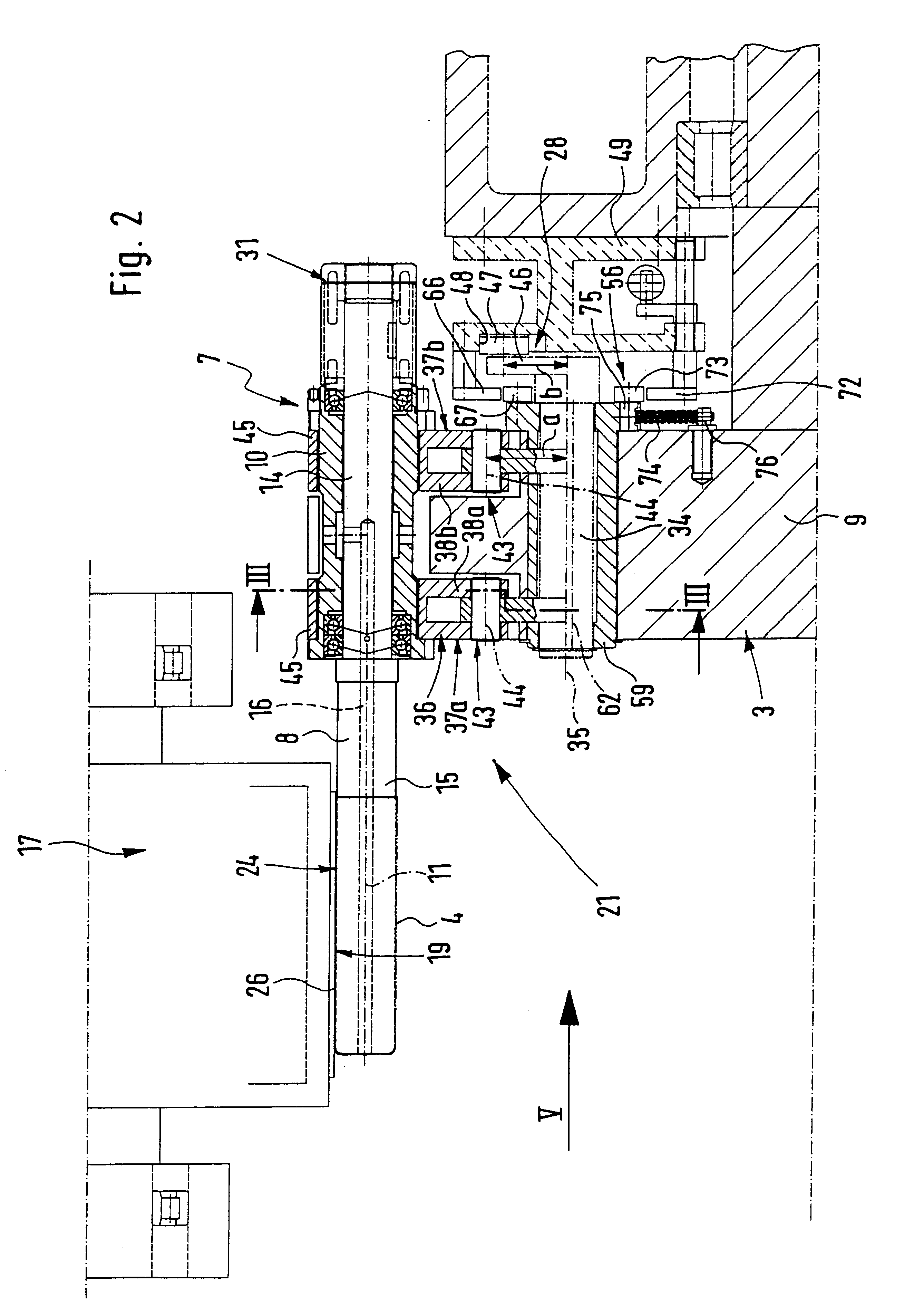 Machine for printing or otherwise decorating hollow bodies