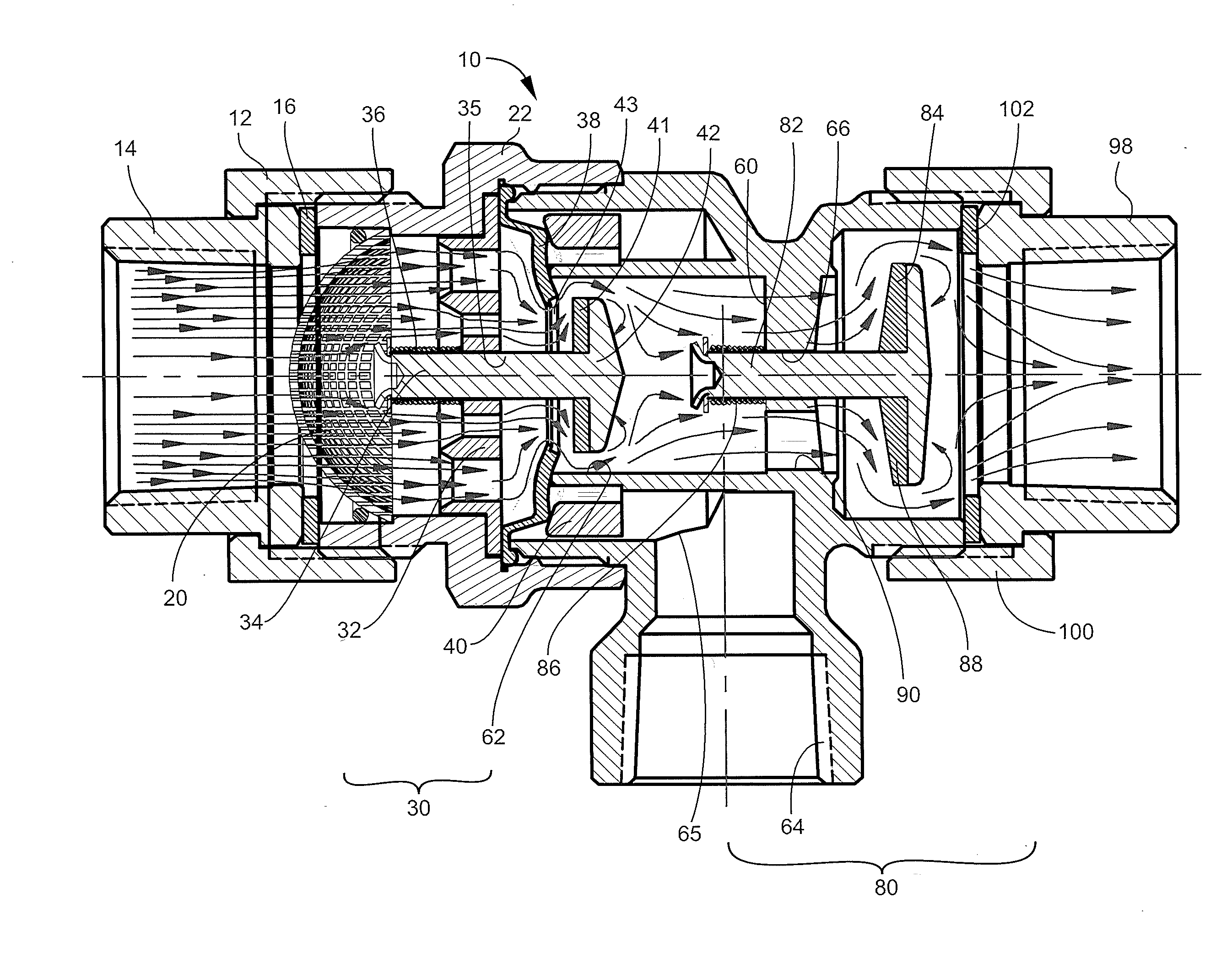 Dual check backflow preventer