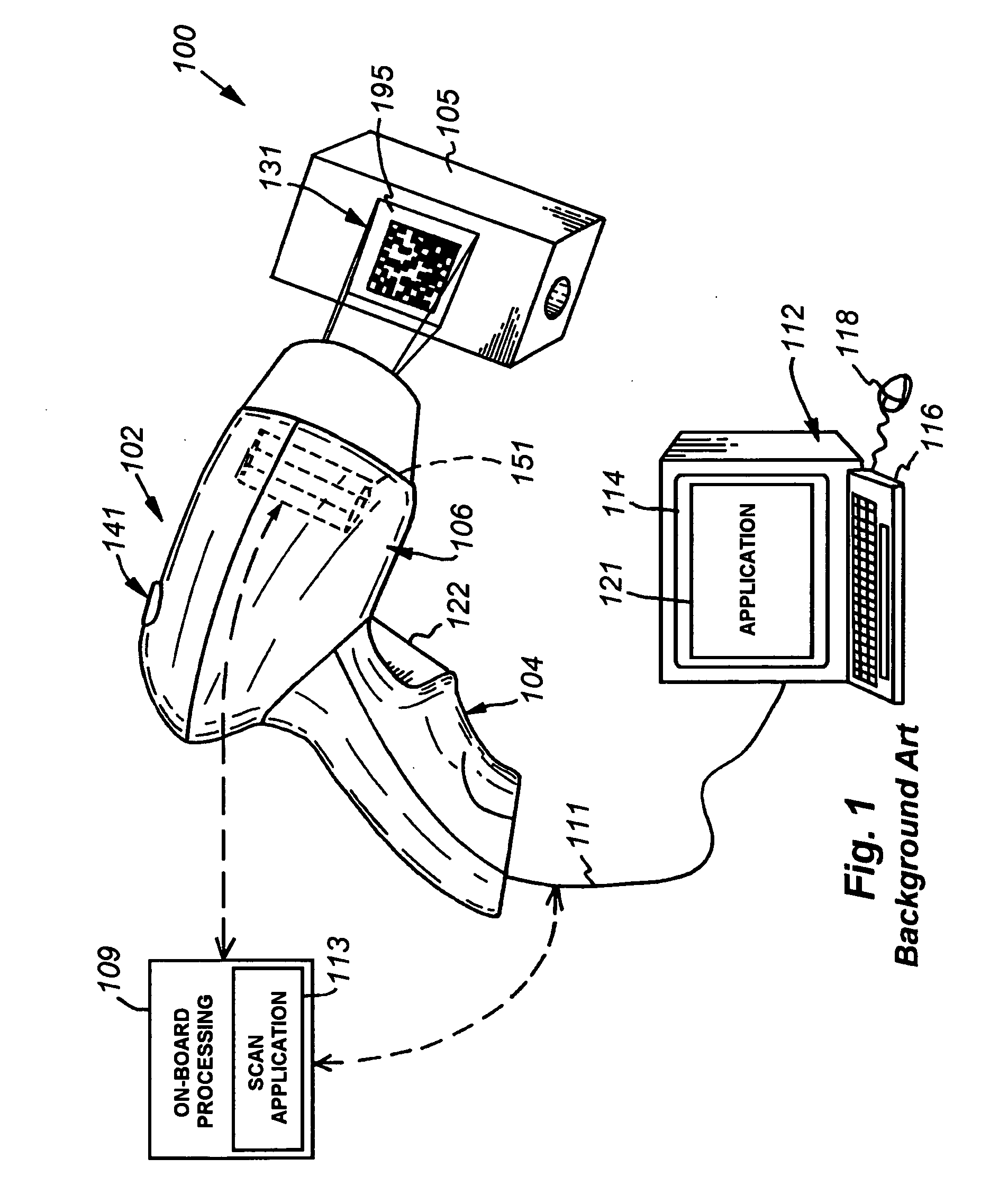 Integrated illumination assembly for symbology reader