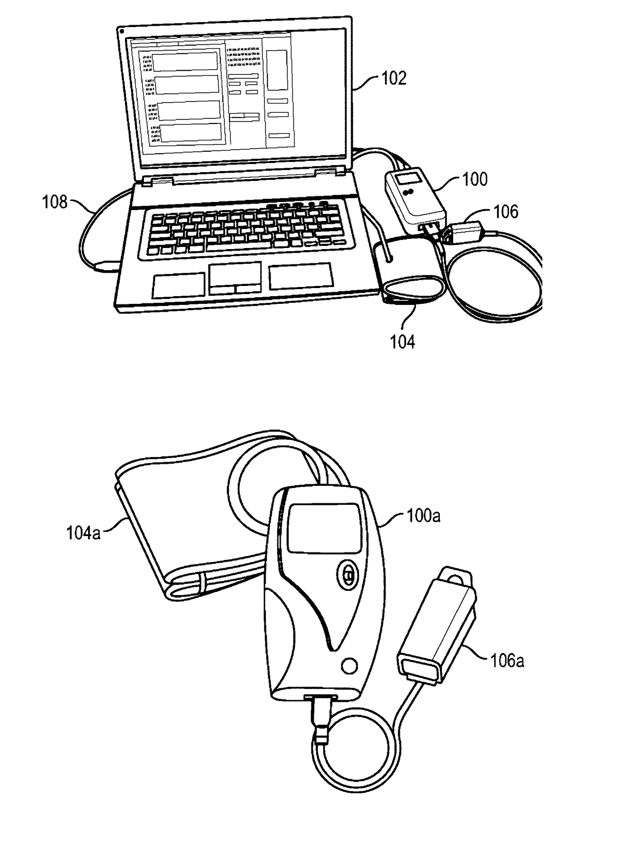 Simultaneous multi-parameter physiological monitoring device with local and remote analytical capability