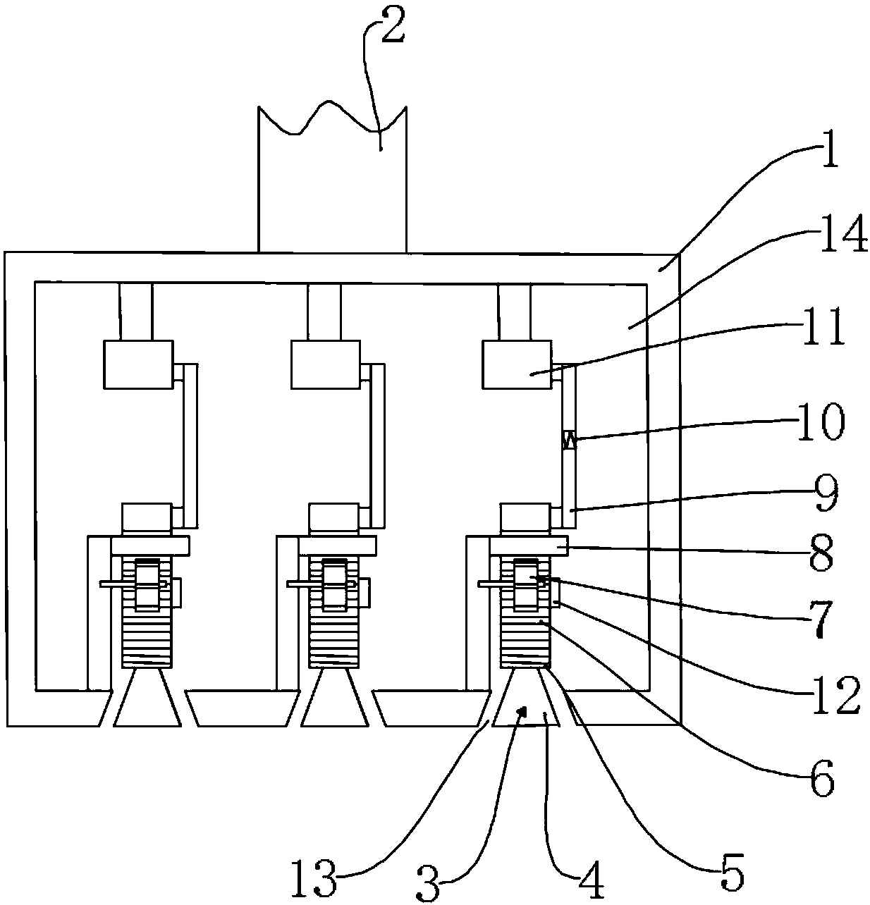 Three-dimensional azimuth grinding device for sapphire