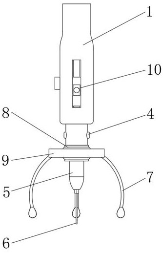 Acupuncture device for osteosarcoma adjuvant therapy