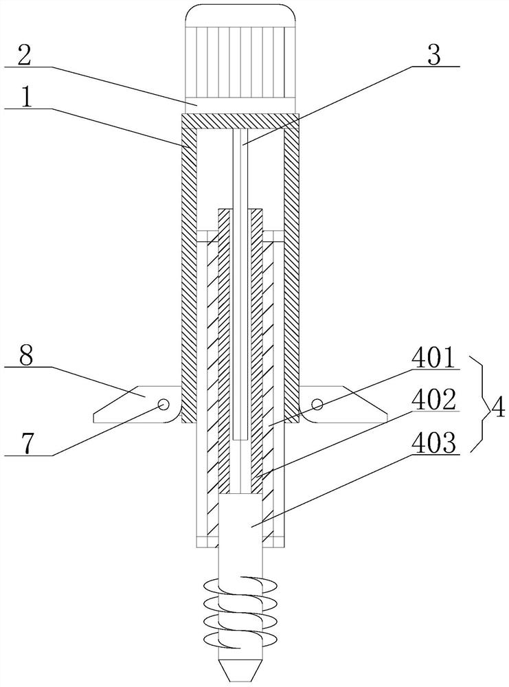 Sampling device for soil remediation