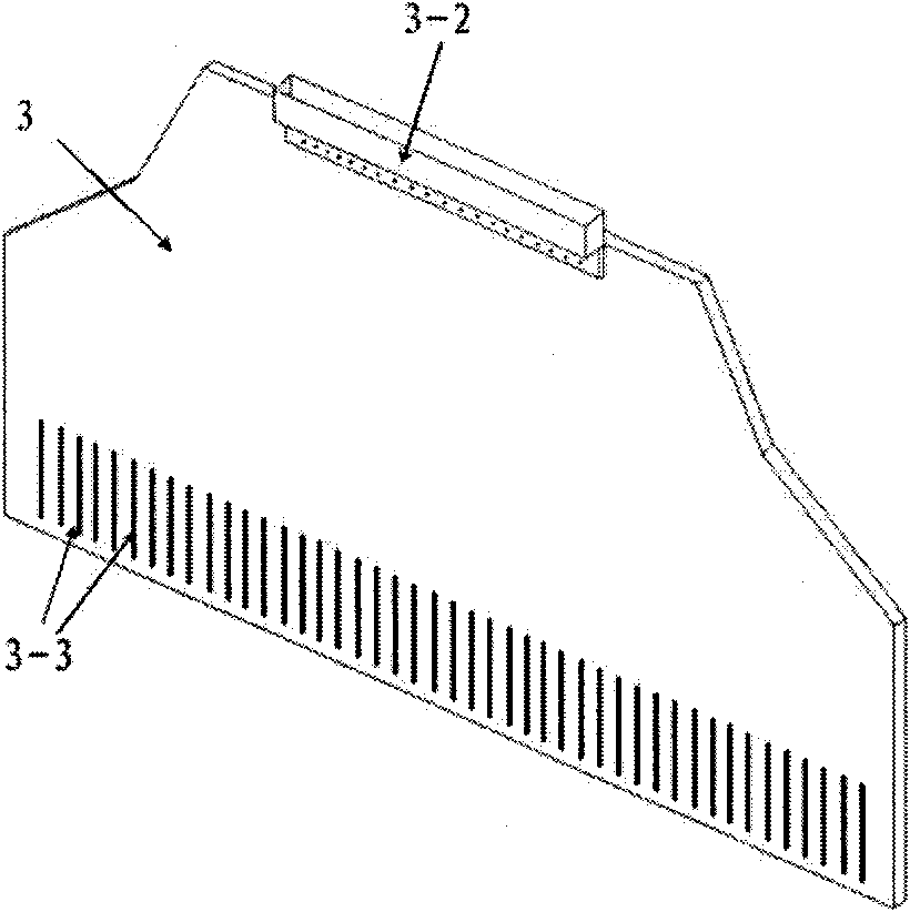 Heavy ion beam current transverse dosage distribution measuring detector and two-dimensional imaging method thereof