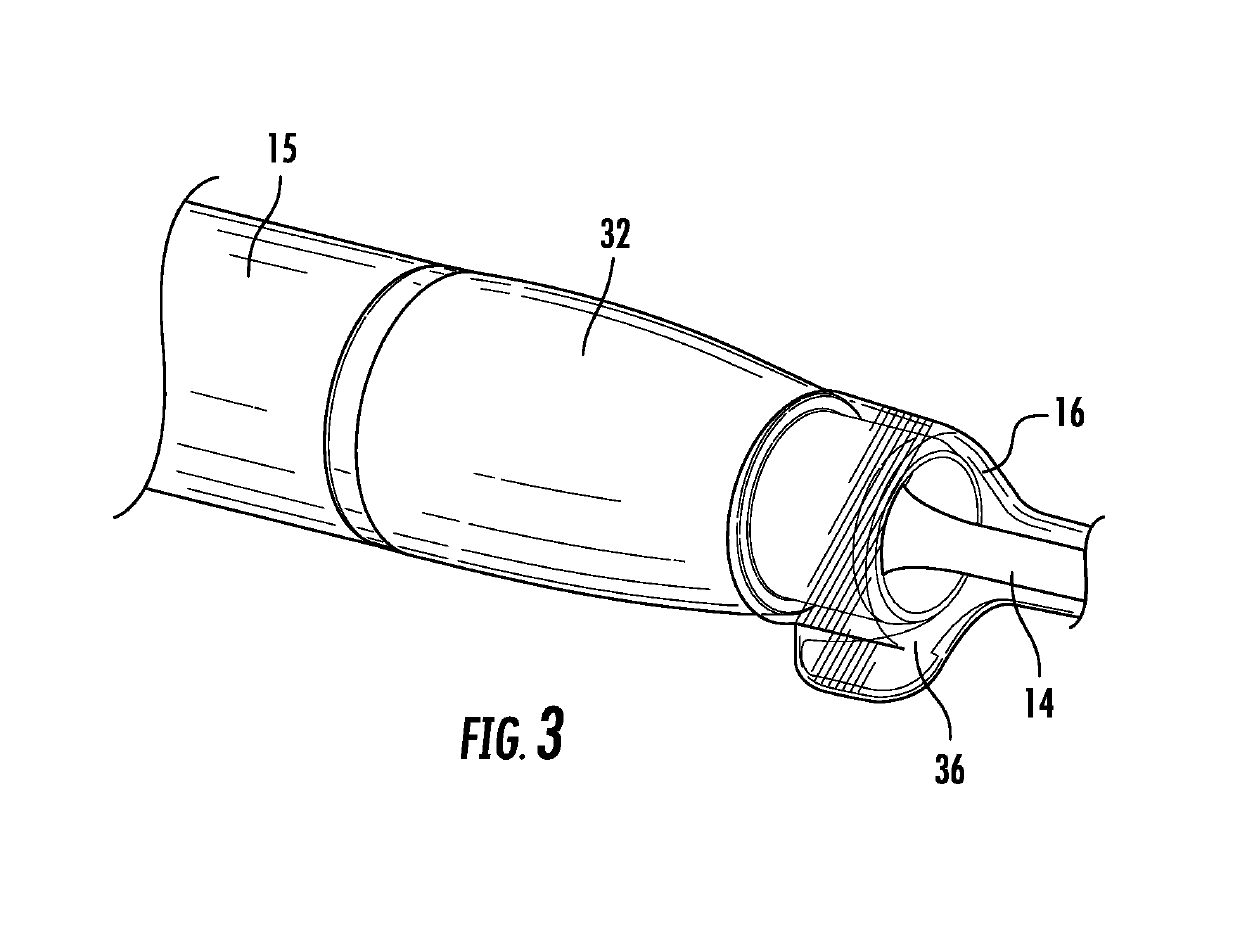 Ergonomic tubing attachment for medical apparatus