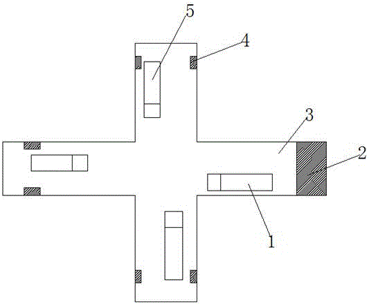 Command system of intelligently dispatching buses