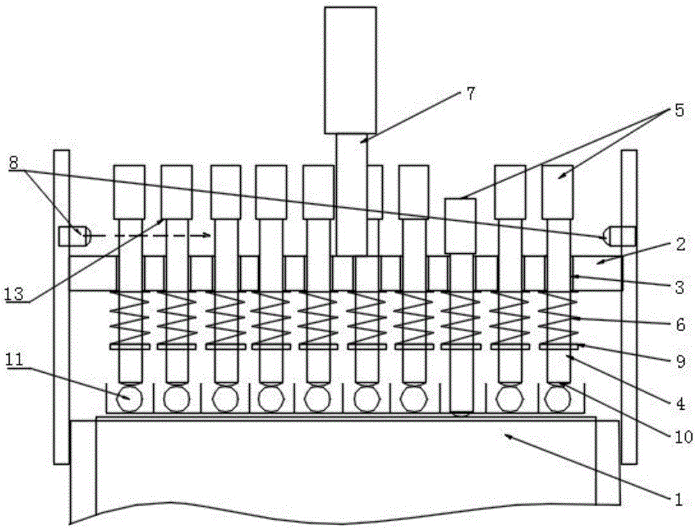 Package shortage detecting device