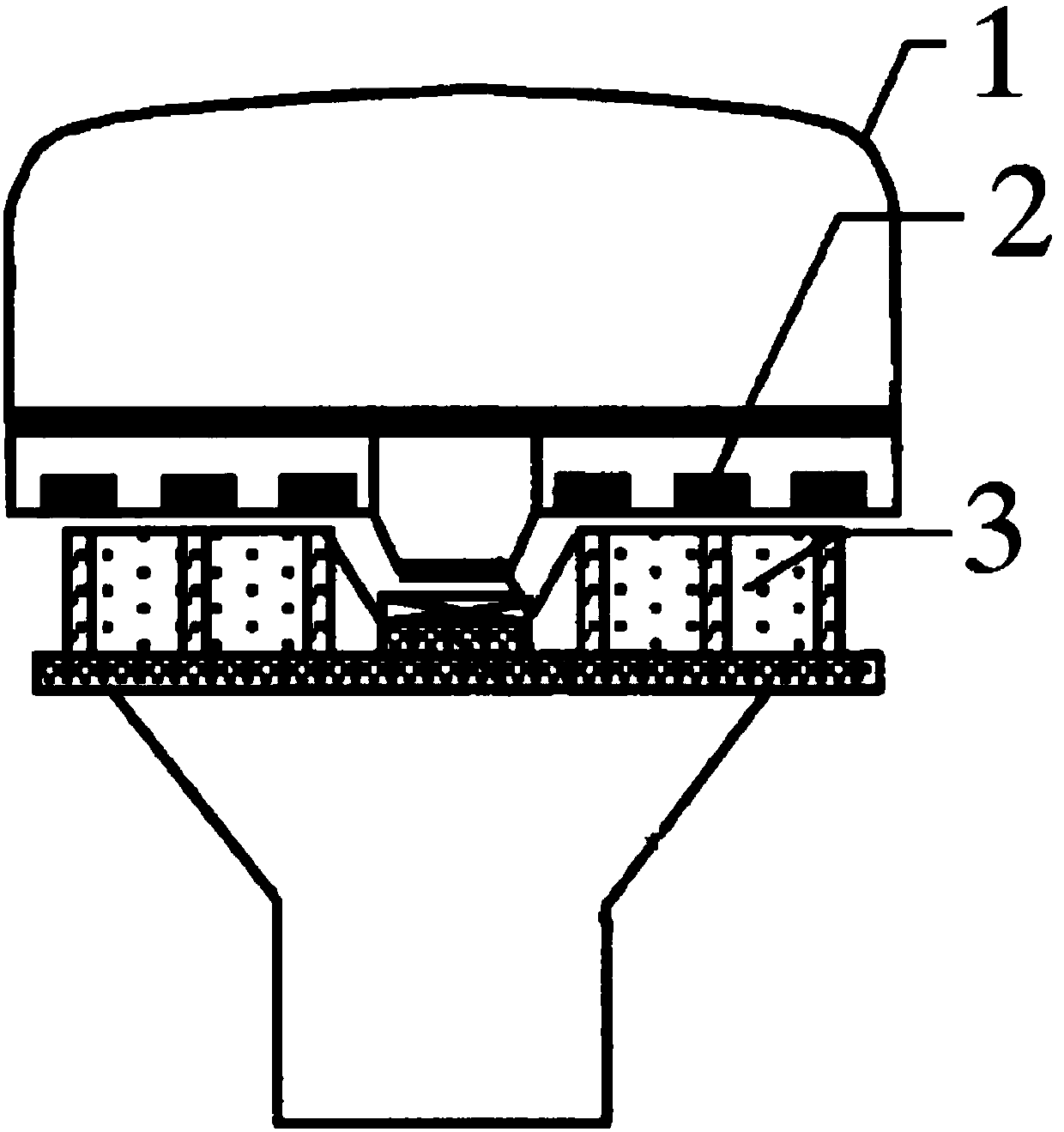 Mechanical turnout and steering method applied to high temperature superconducting maglev system