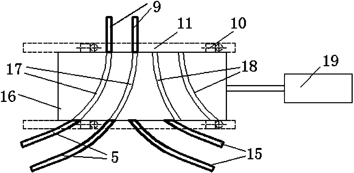 Mechanical turnout and steering method applied to high temperature superconducting maglev system