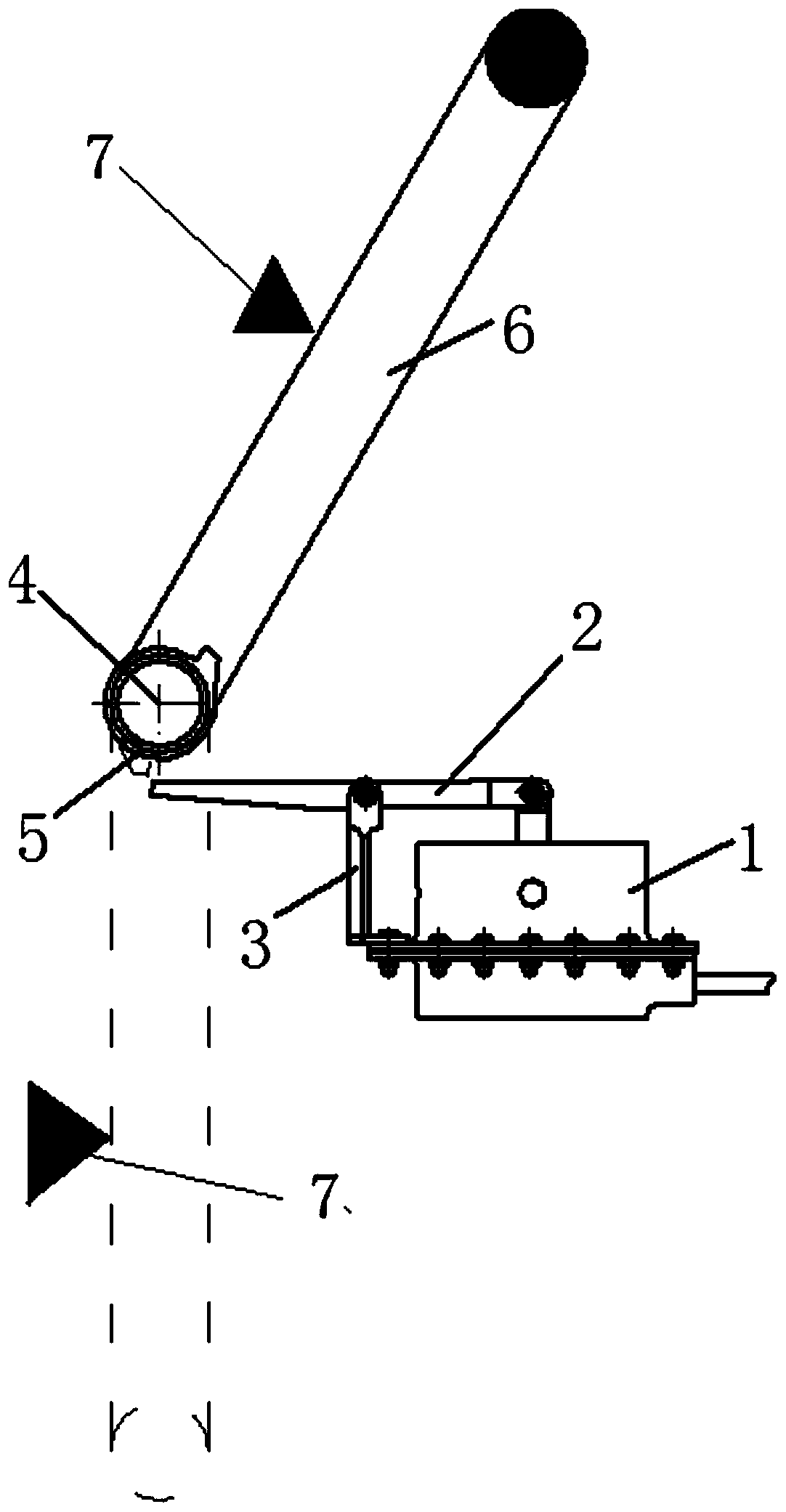 Insurance structure and insurance method for airplane cabin door locking state