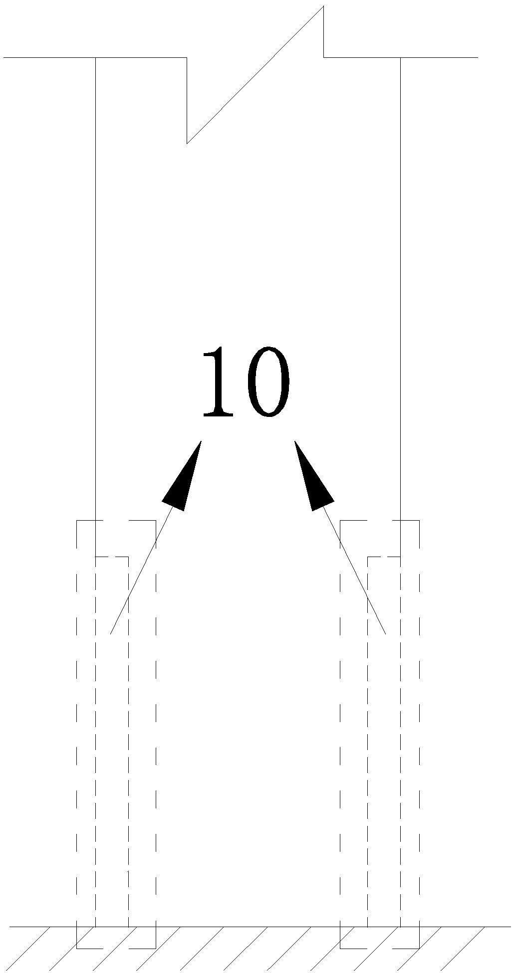 Method and device for reinforcing damaged RC column rapidly via prefabricated part