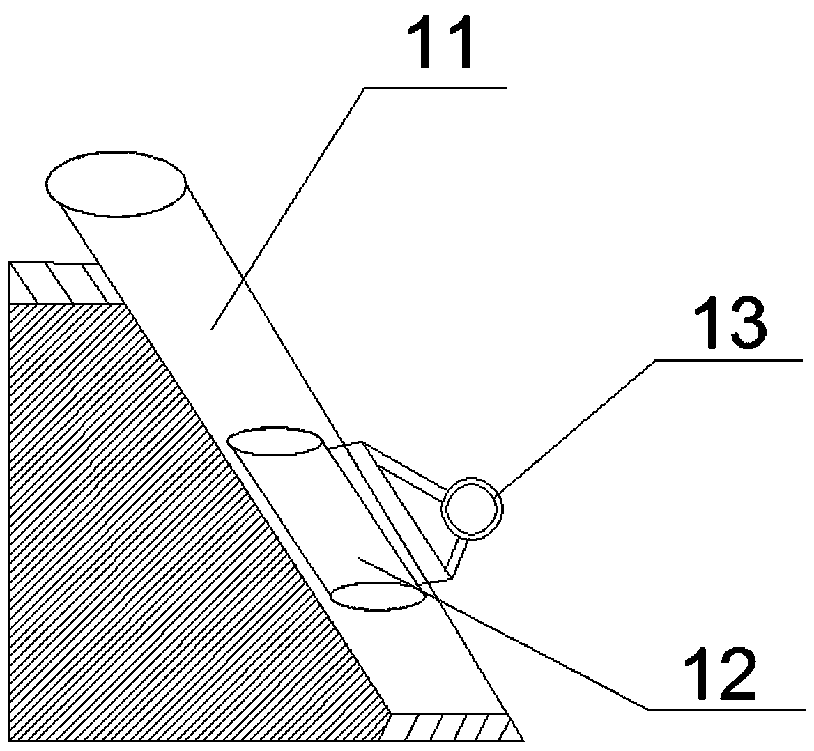 Riverway floating garbage collecting device