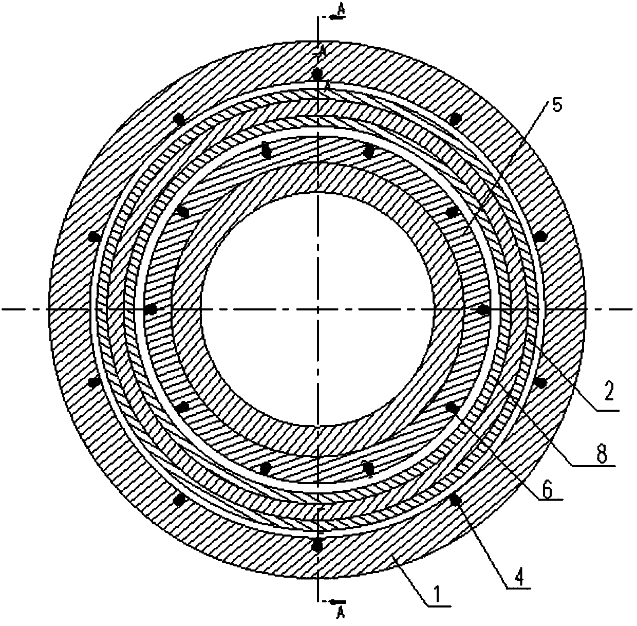 Permanent magnet speed regulator of fixed magnetic gap