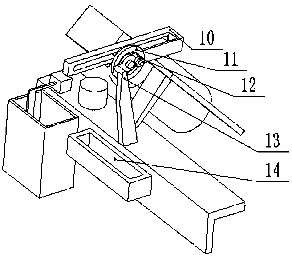 A glass edging device for engineering