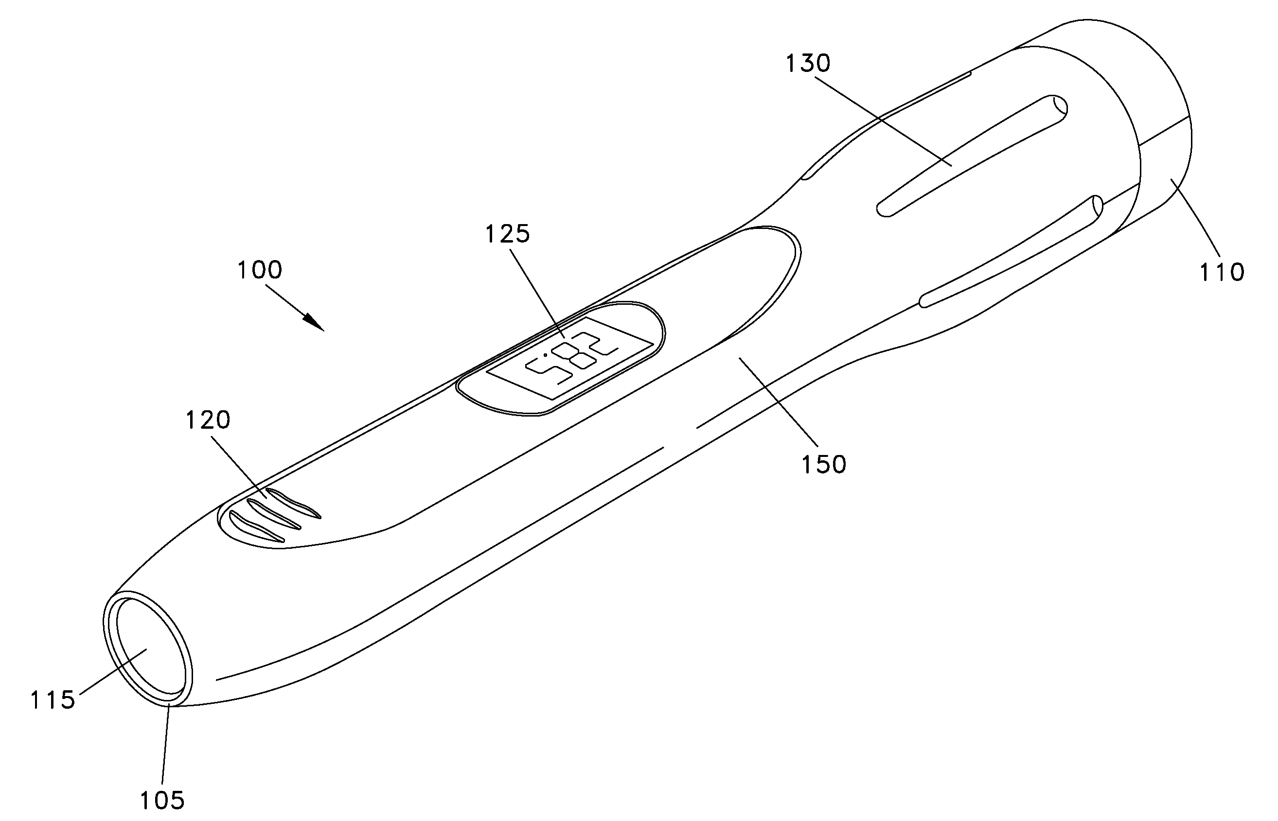 Tire pressure gauge with cap wrench