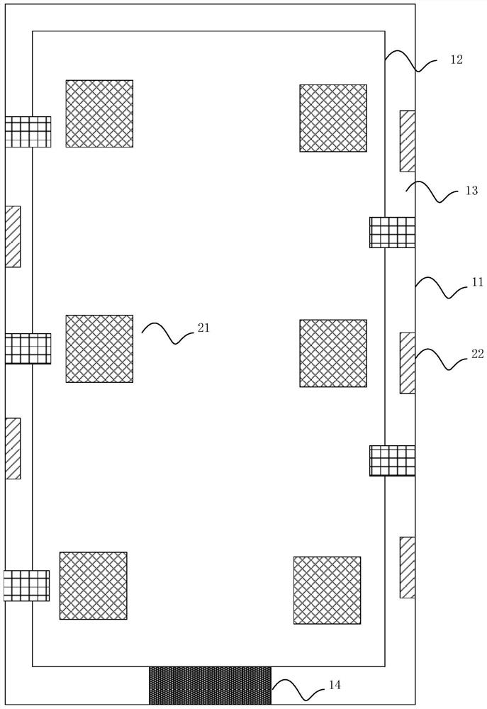 Temperature and humidity uniformity adjusting system