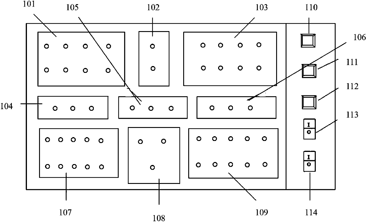 Teaching experiment platform of automobile body network control system