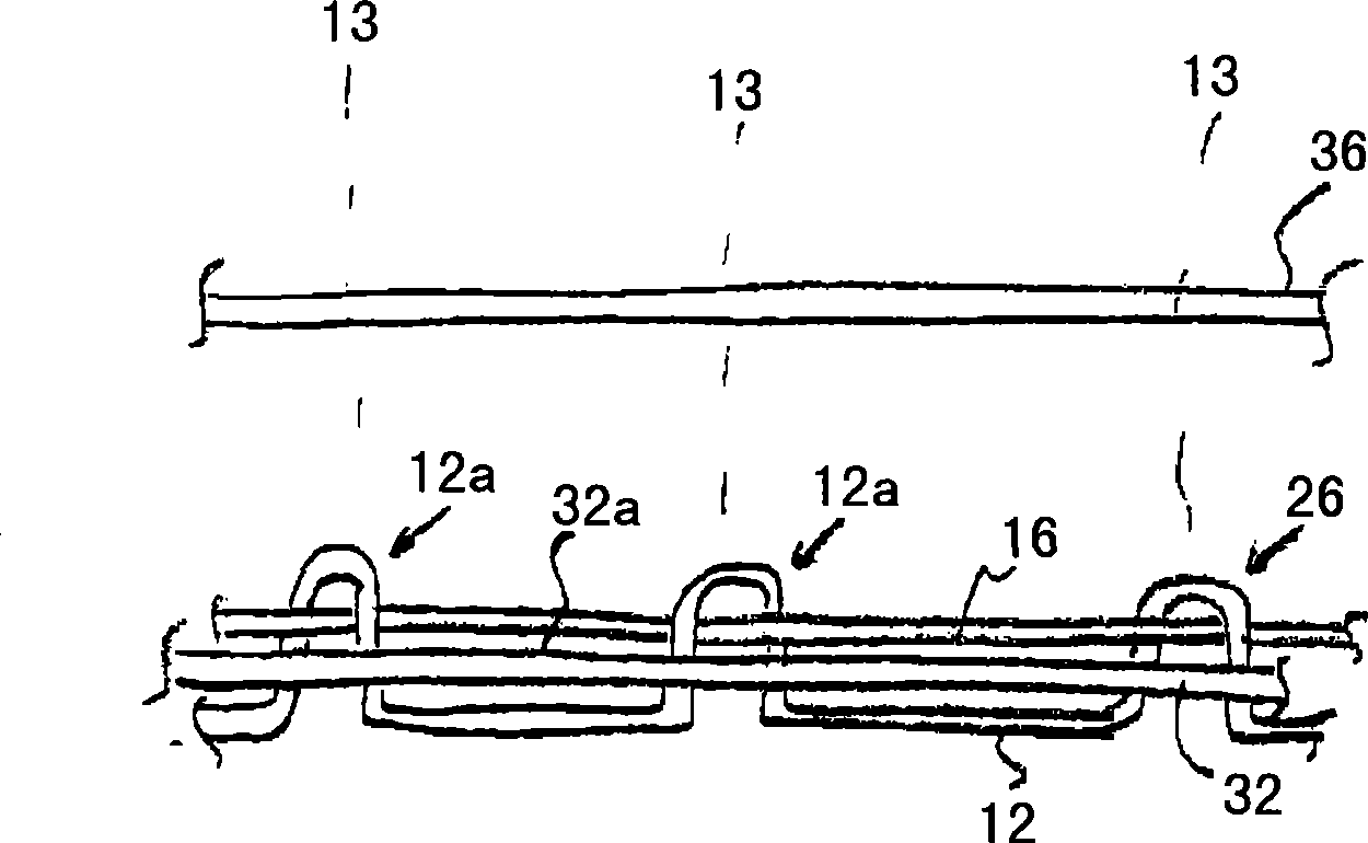 Improvements in or relating to joining stretchable fabric portions to one another