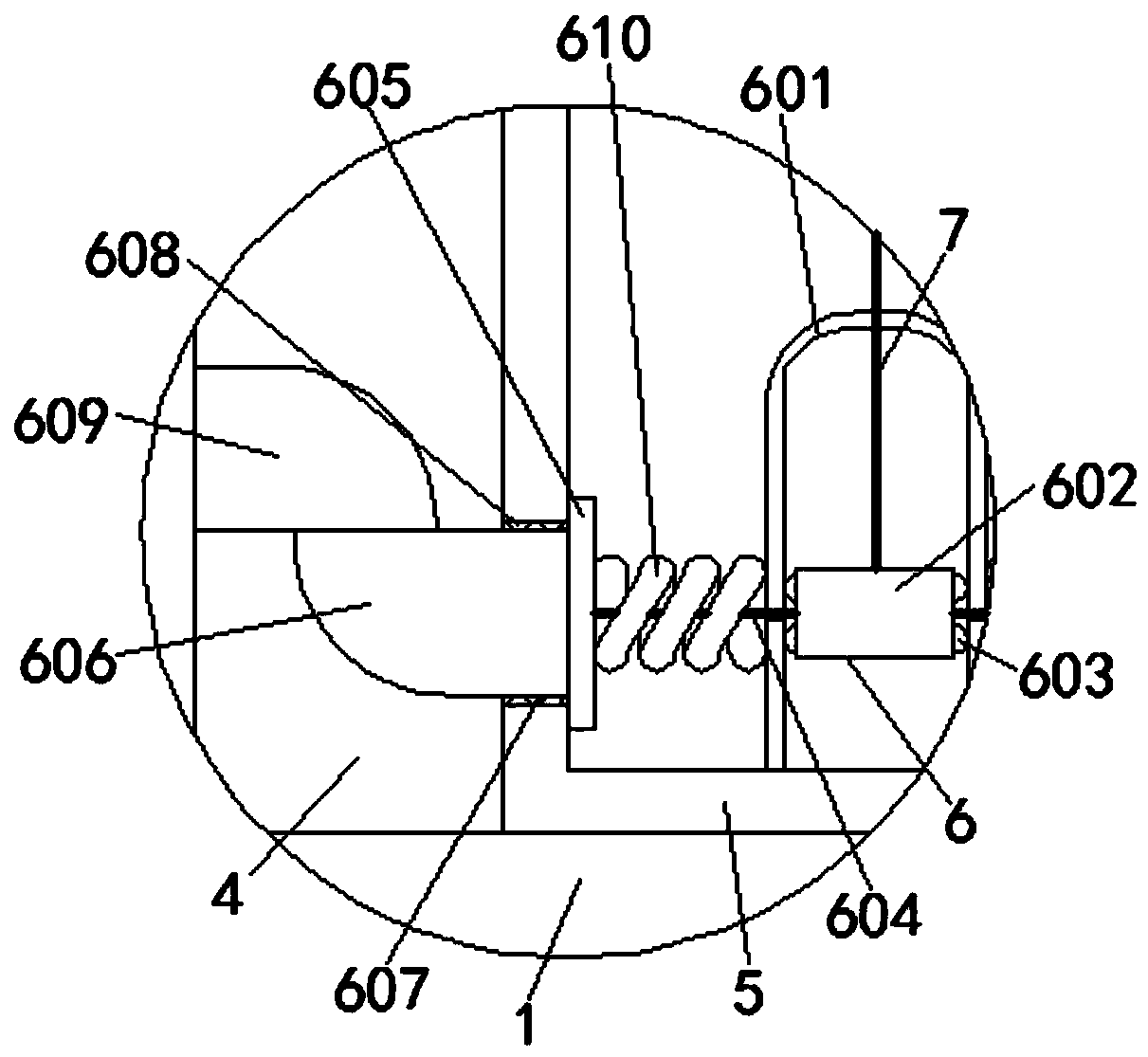 A portable and easy-to-open placing device