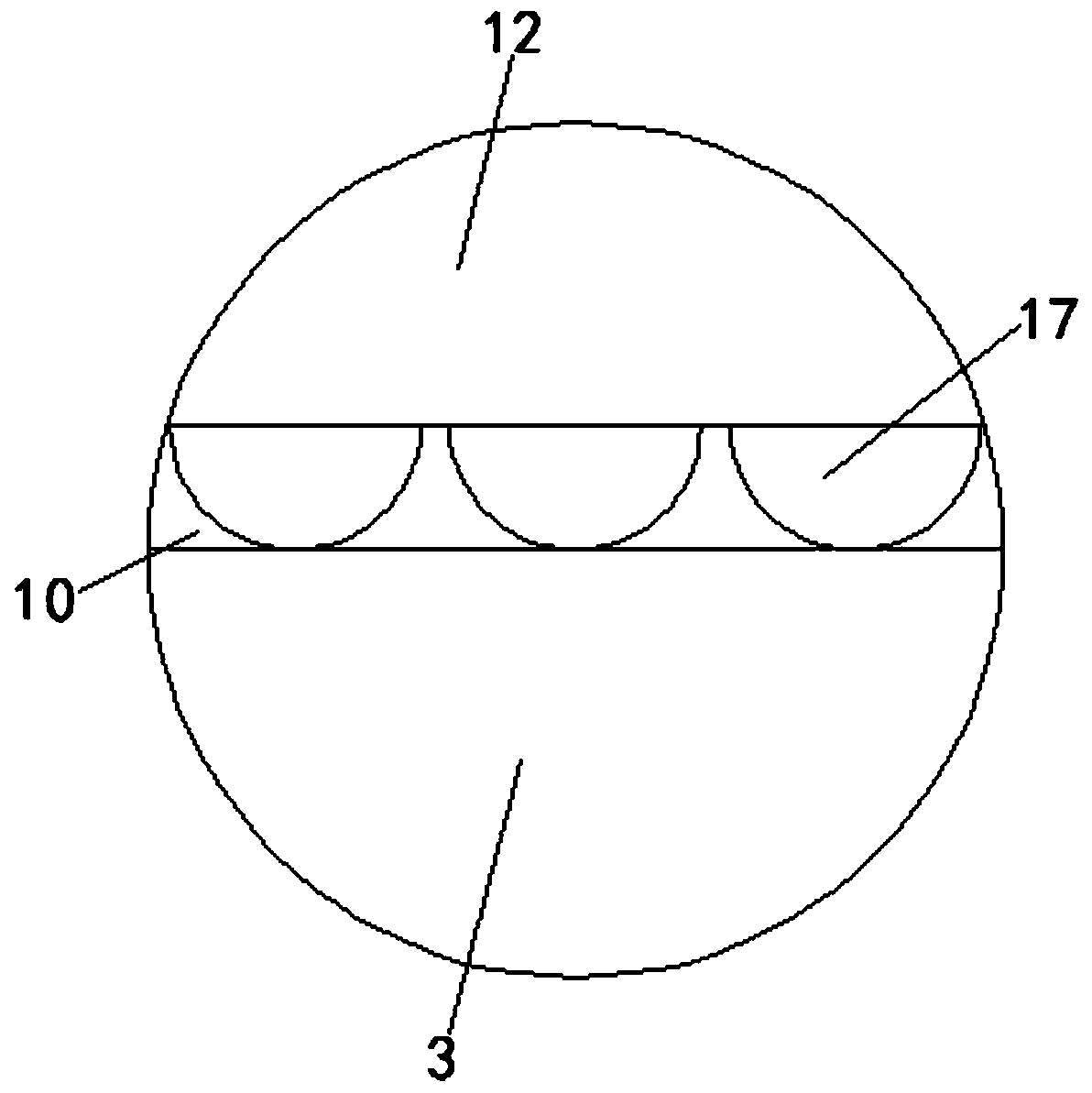 A portable and easy-to-open placing device