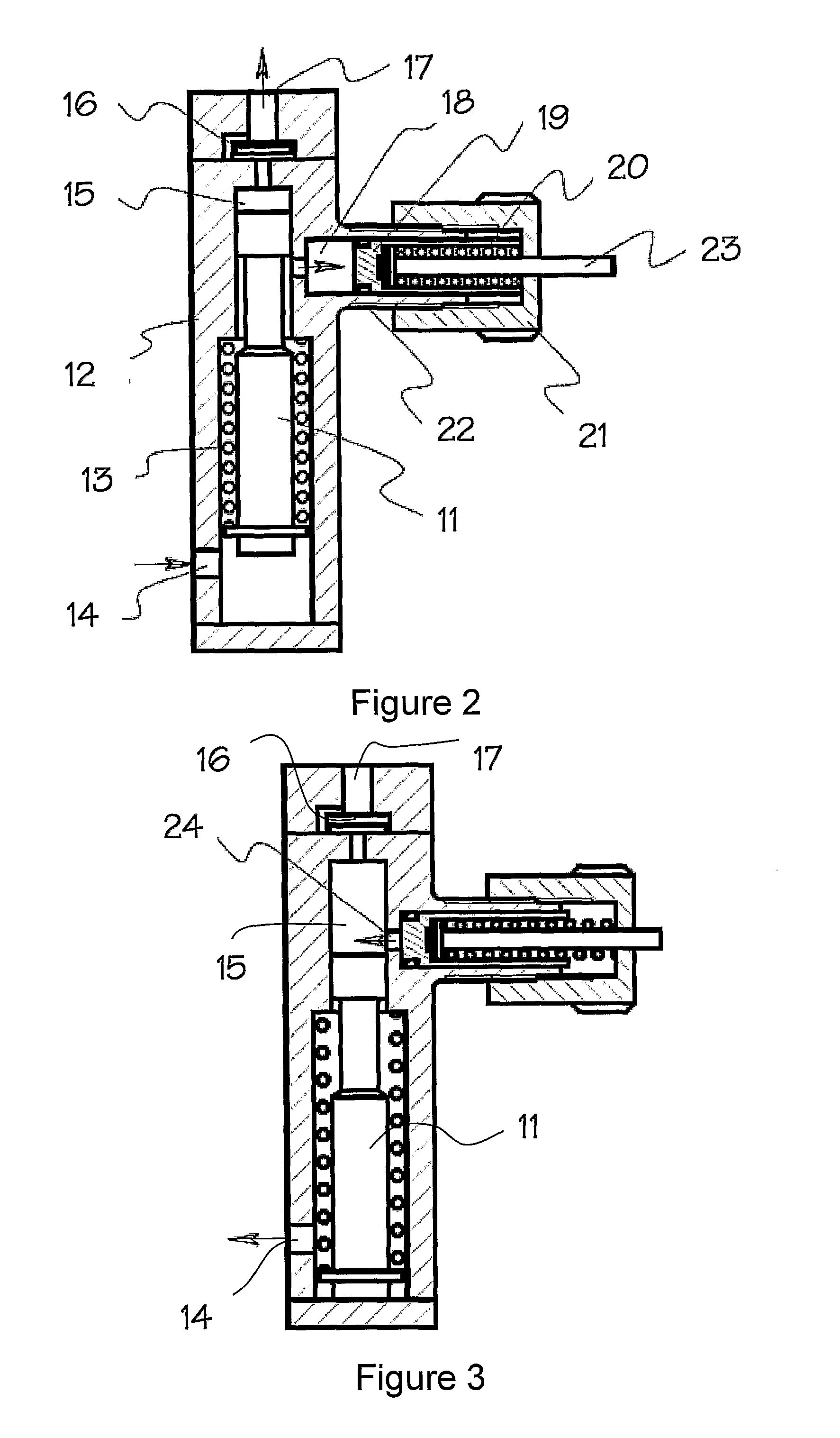 Method and apparatus for purging air from automatic lubrication systems