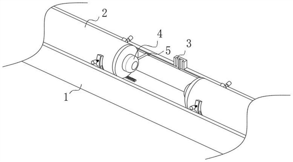 Rapid alignment and calibration device for construction steel structure welding