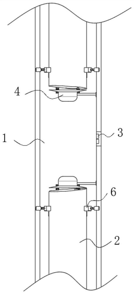 Rapid alignment and calibration device for construction steel structure welding