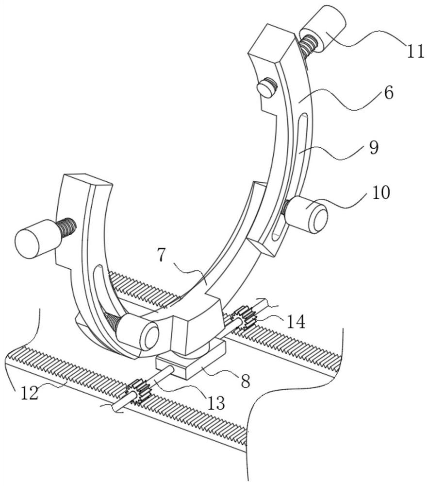 Rapid alignment and calibration device for construction steel structure welding