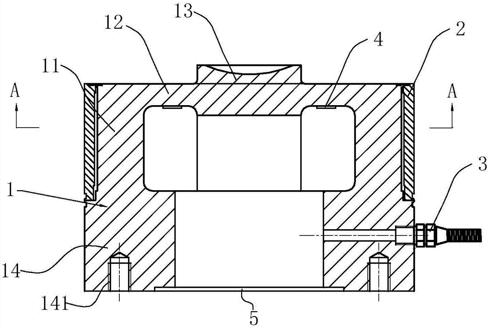 Multi-parallel girder weighing sensor