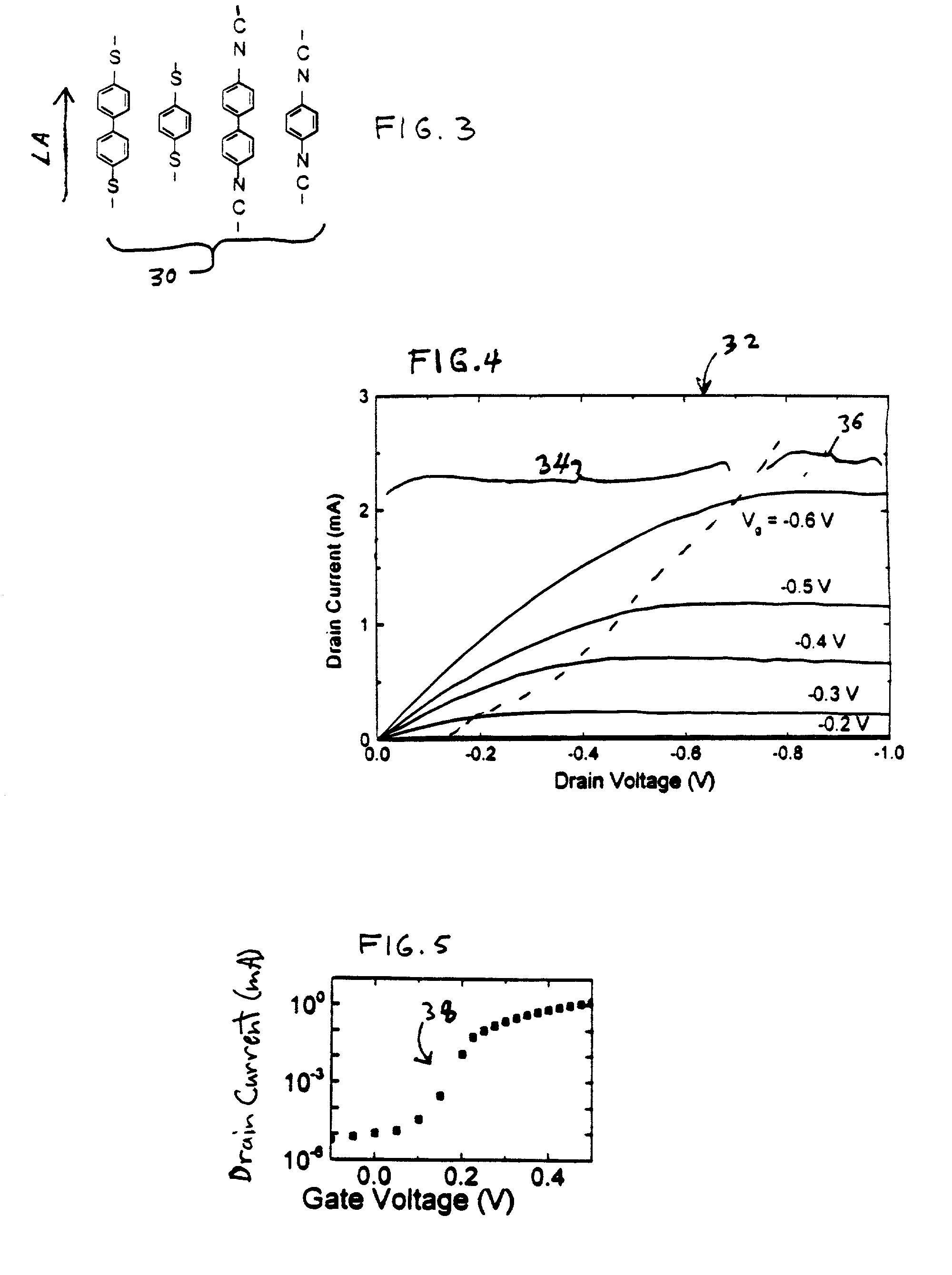 Organic semiconductor devices with short channels