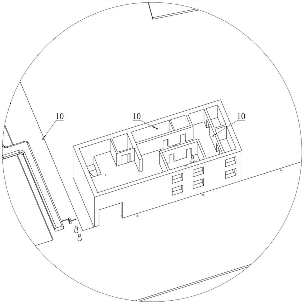 Wharf personnel three-dimensional visual monitoring system