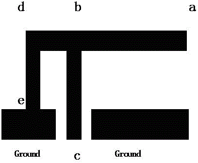 High gain inverted F type antenna