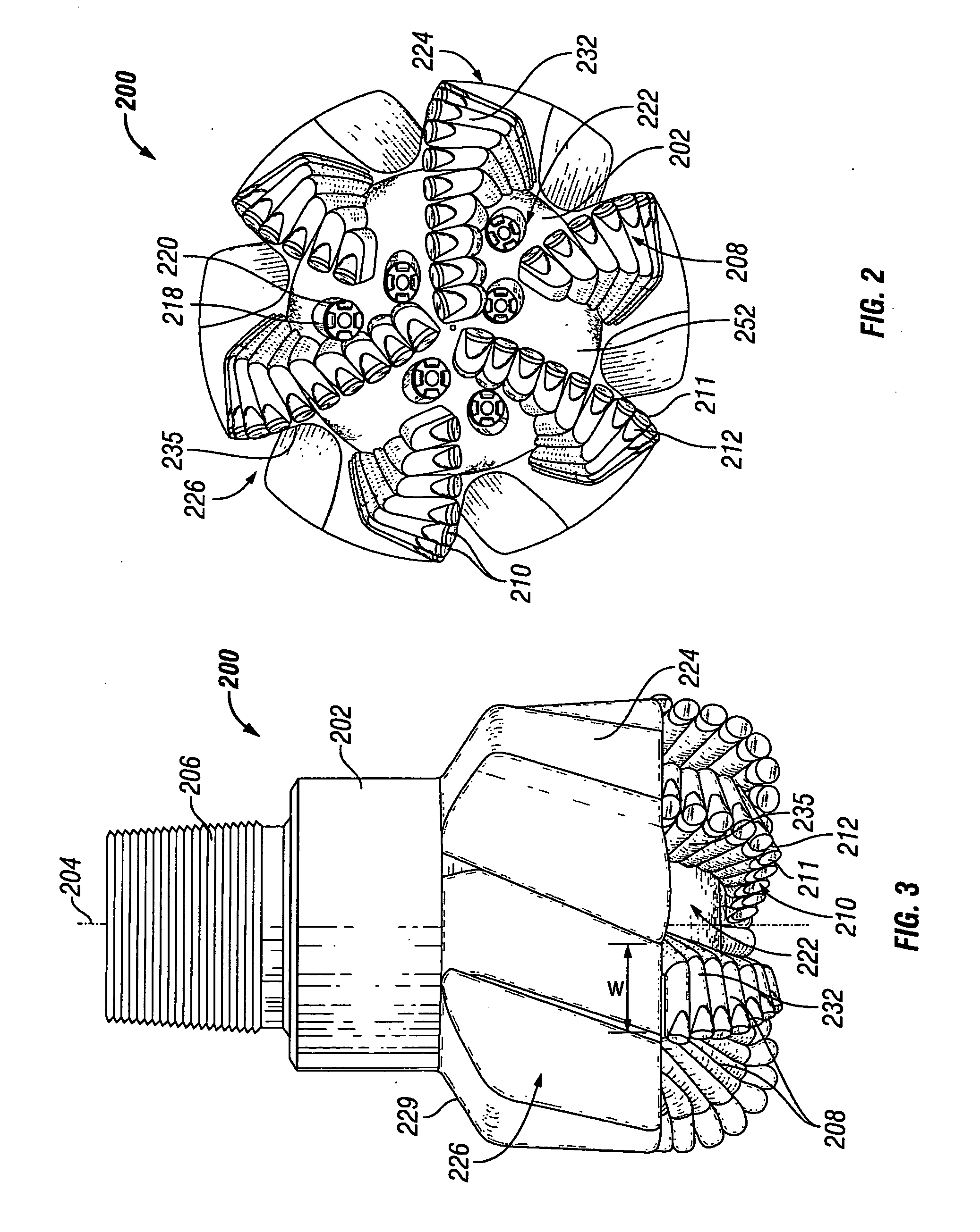 Fixed cutter drill bit for abrasive applications