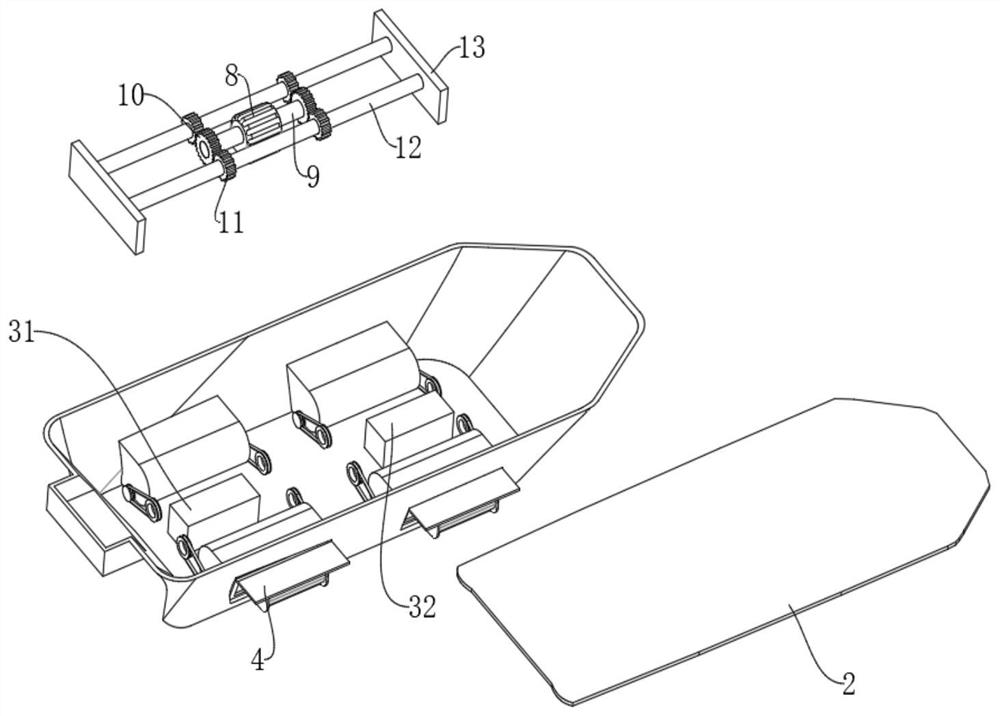 Ship anti-overturning device with multiple groups of air bags and working method thereof